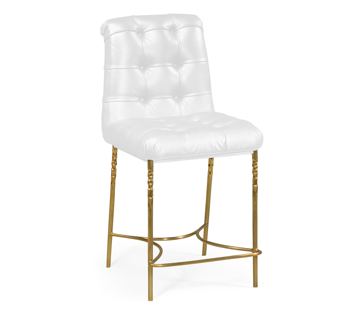 Contemporary Crotch Walnut Counter Stool