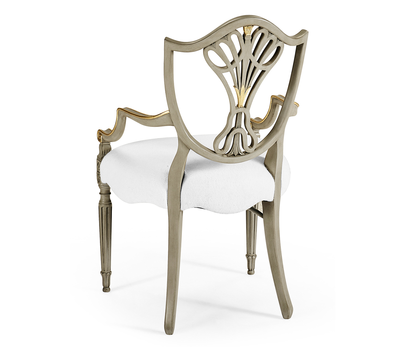 Buckingham Shield Back Arm Chair