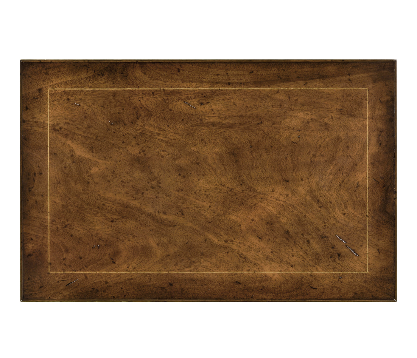 Small Brown Mahogany End Table