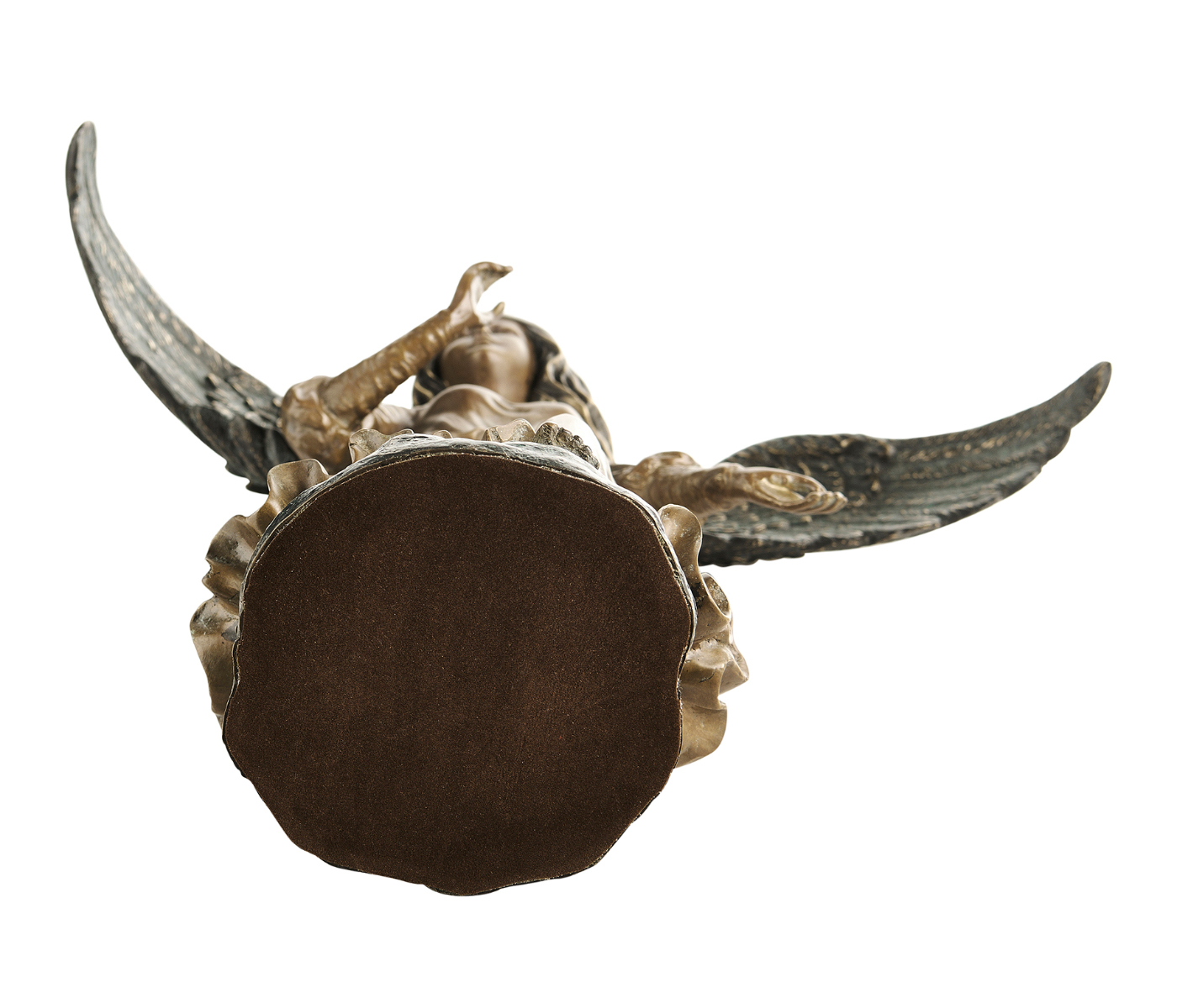 Antique Light Brown Brass Angel