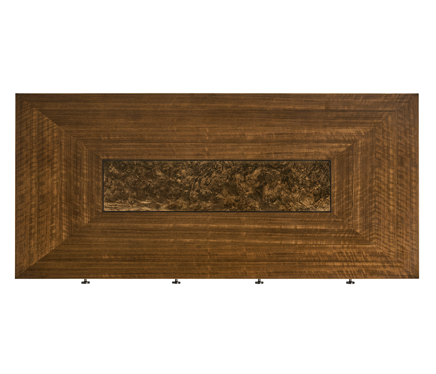 Rectangular Daniella & Burl Walnut Desk