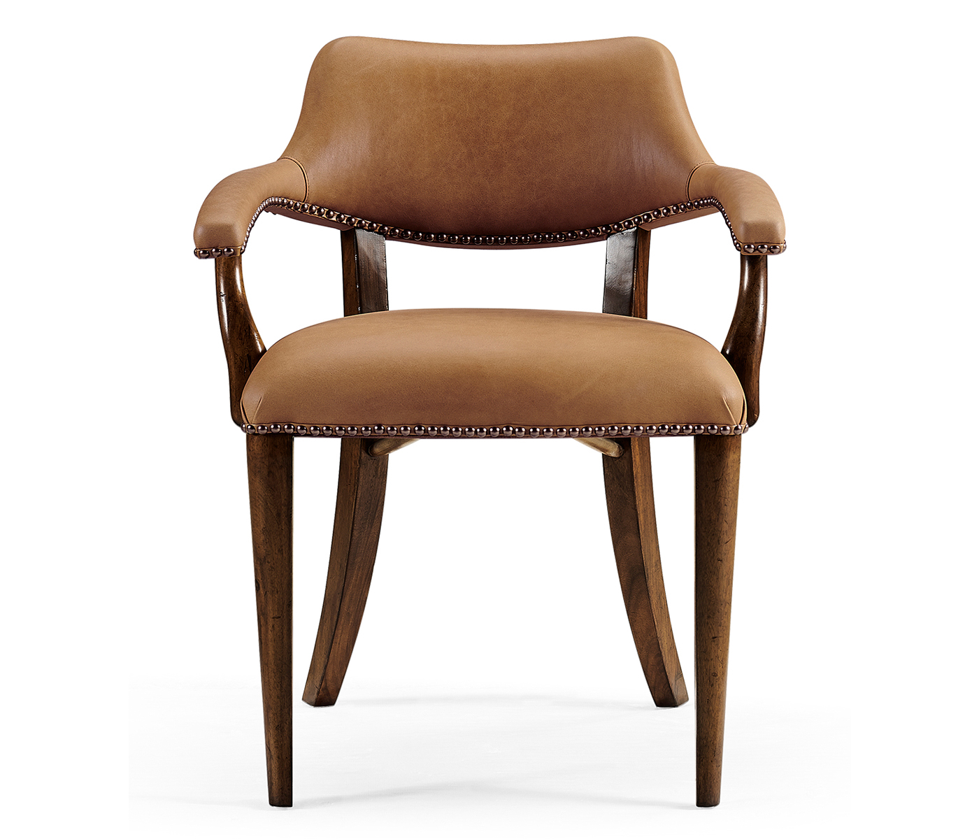 Walnut Library Arm Chair