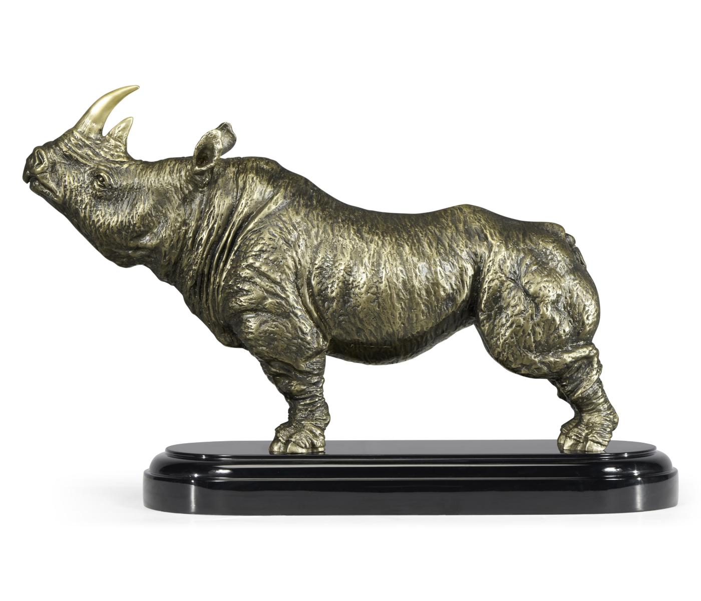 Antique Dark Bronze Rhino