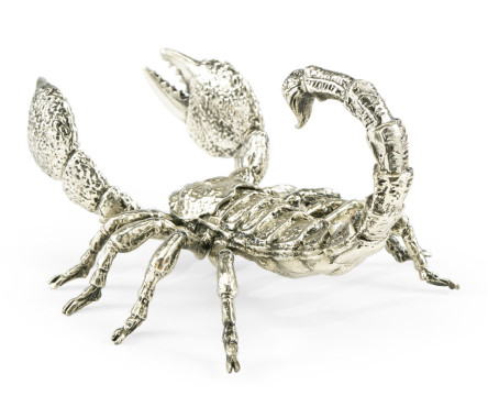 White Brass Scorpion