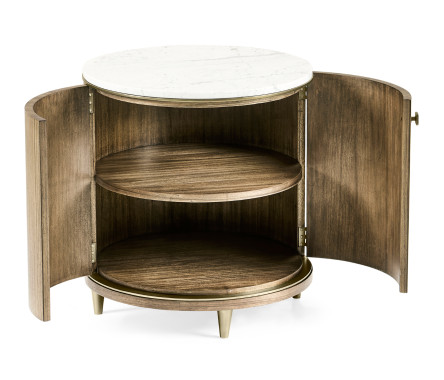 Hamilton Round Table with Marble