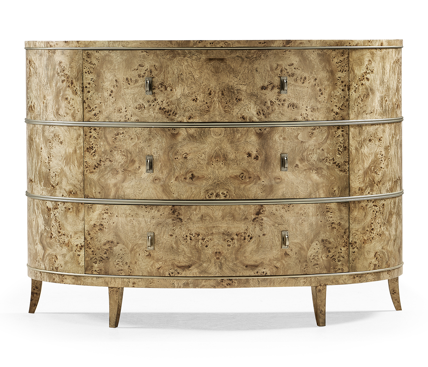 Reimagined Fulgurite Mappa Burl Demilune