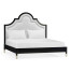 Madison Piano Black Cali King Bed