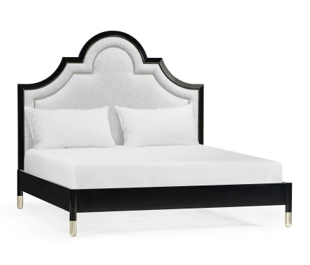 Madison Piano Black US King Bed