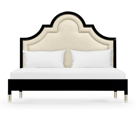 Madison Piano Black US King Bed