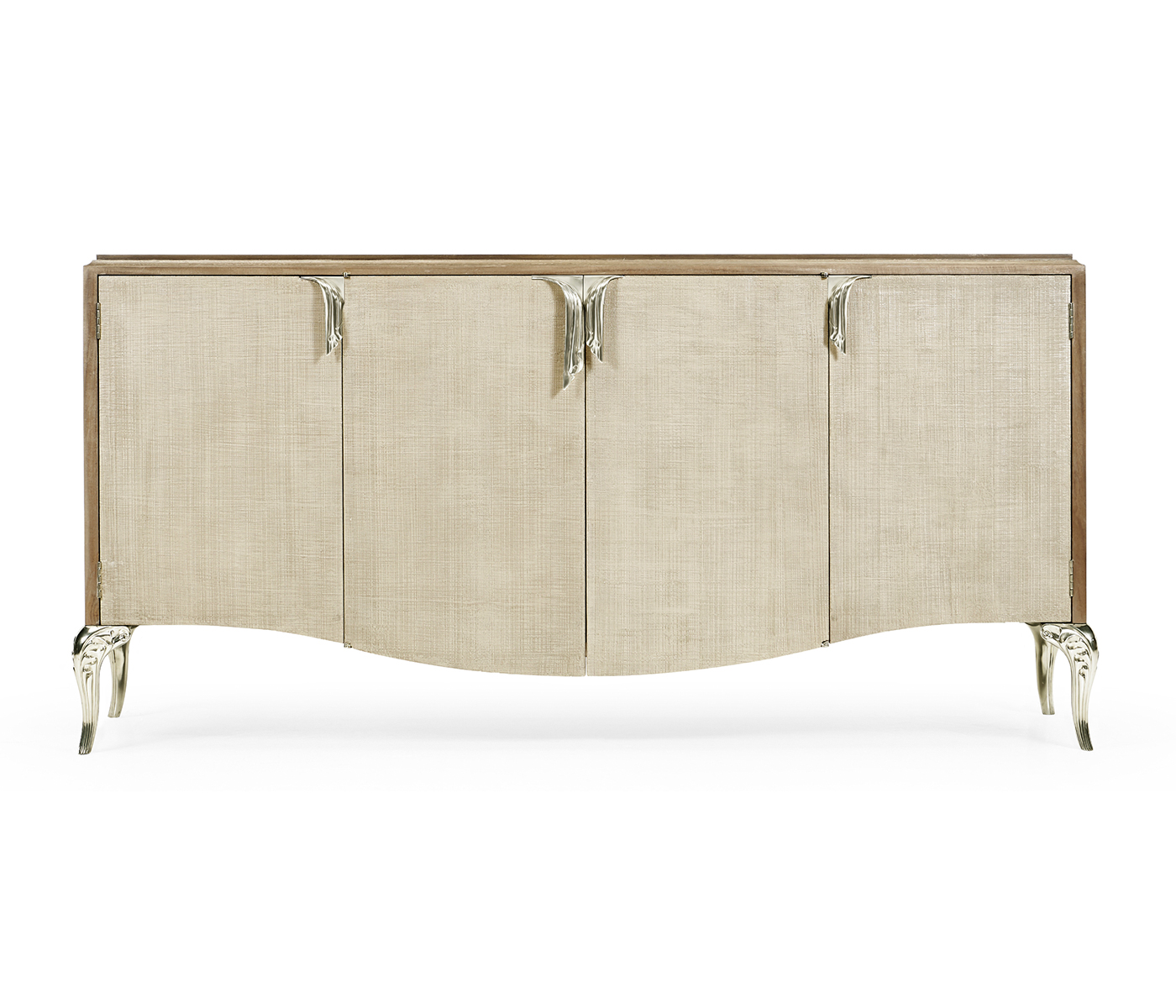 Rivoli Walnut & Champagne Credenza