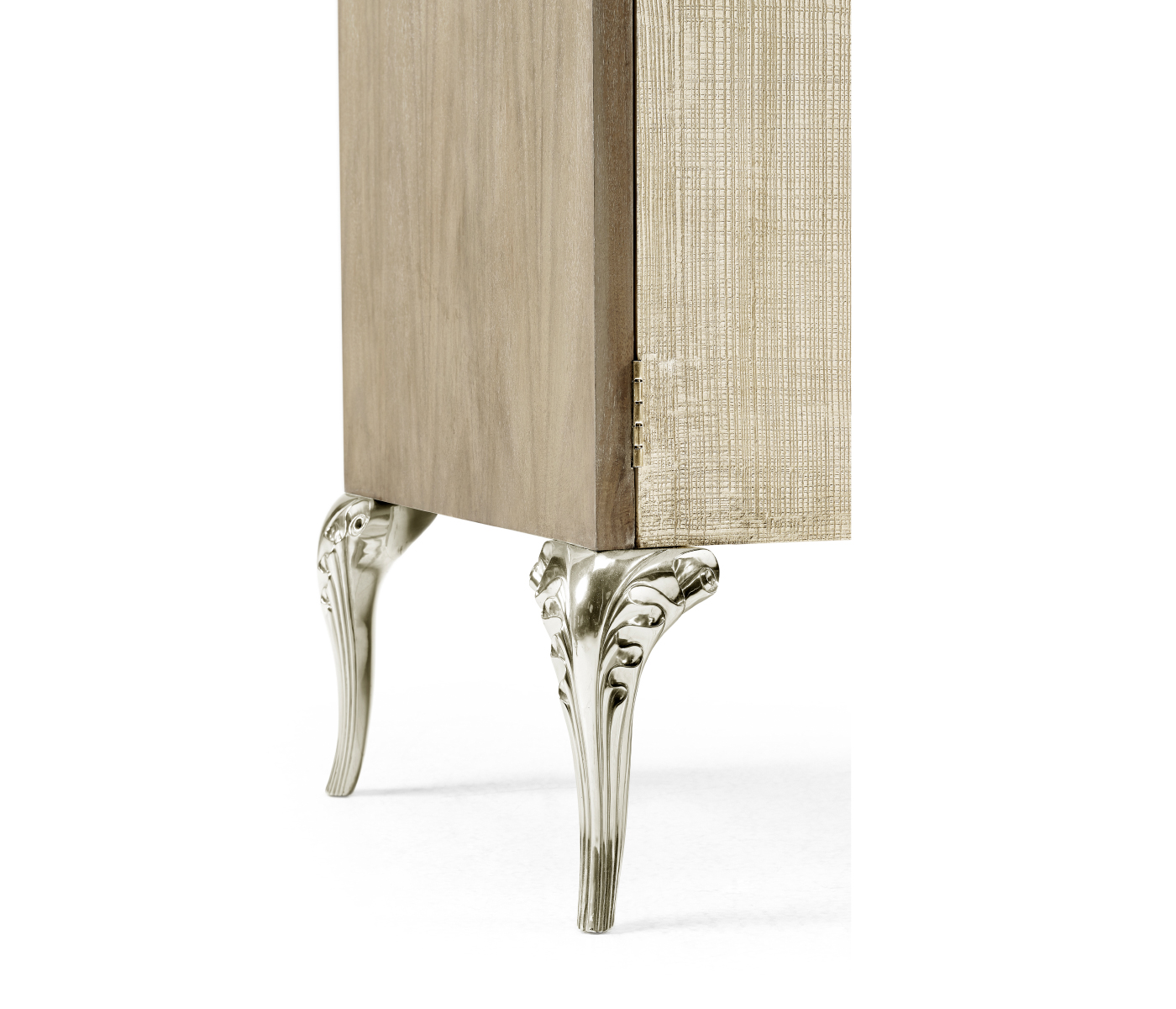 Rivoli Walnut & Champagne Credenza