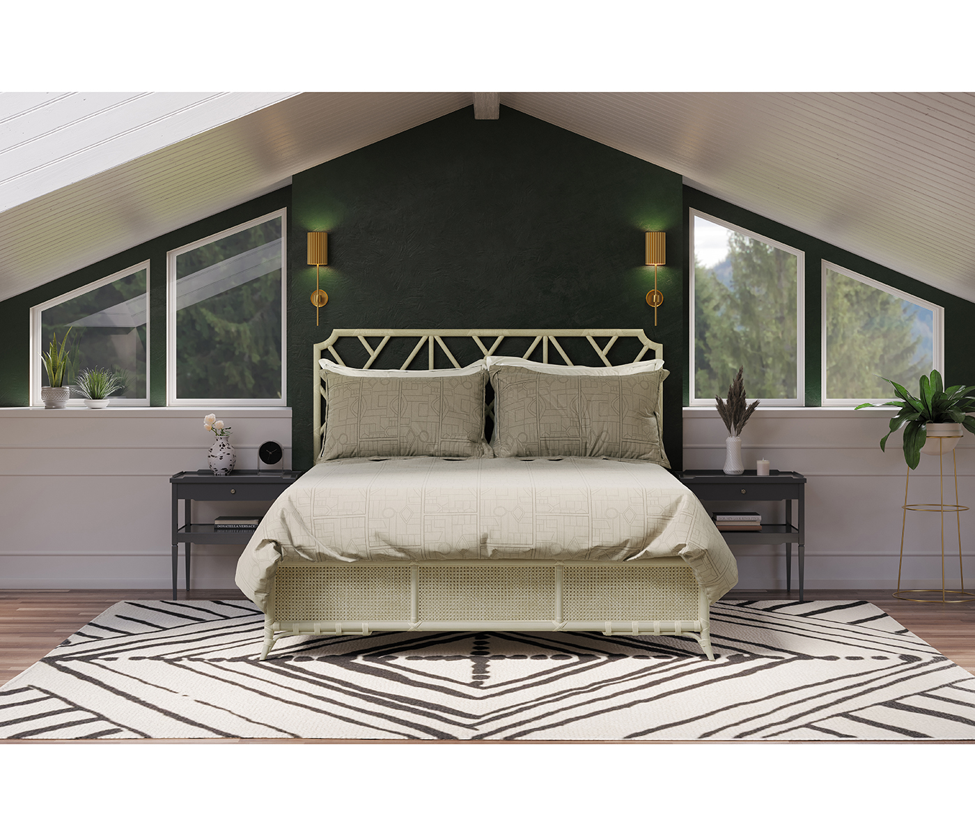 Remanence Rectangular Side Table