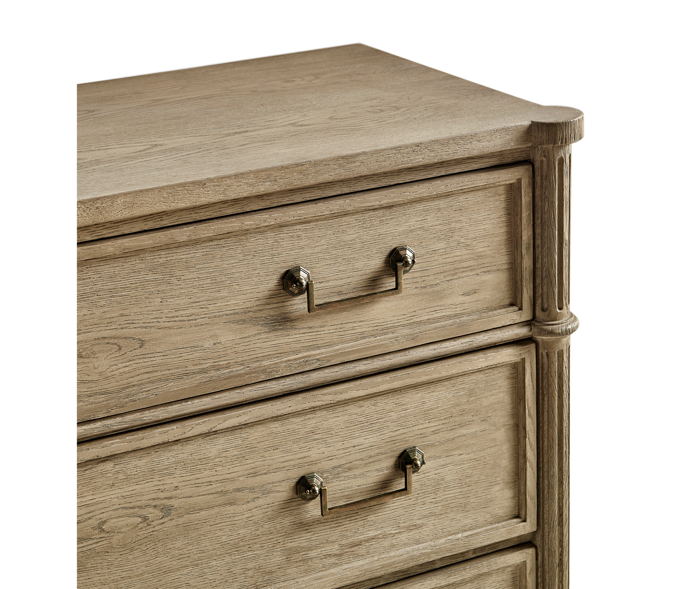 Kalpa Louis XVI Drawer Chest - Bleached Chestnut