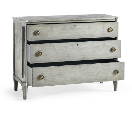 Aeon Swedish Drawer Chest - Antiqued Grey