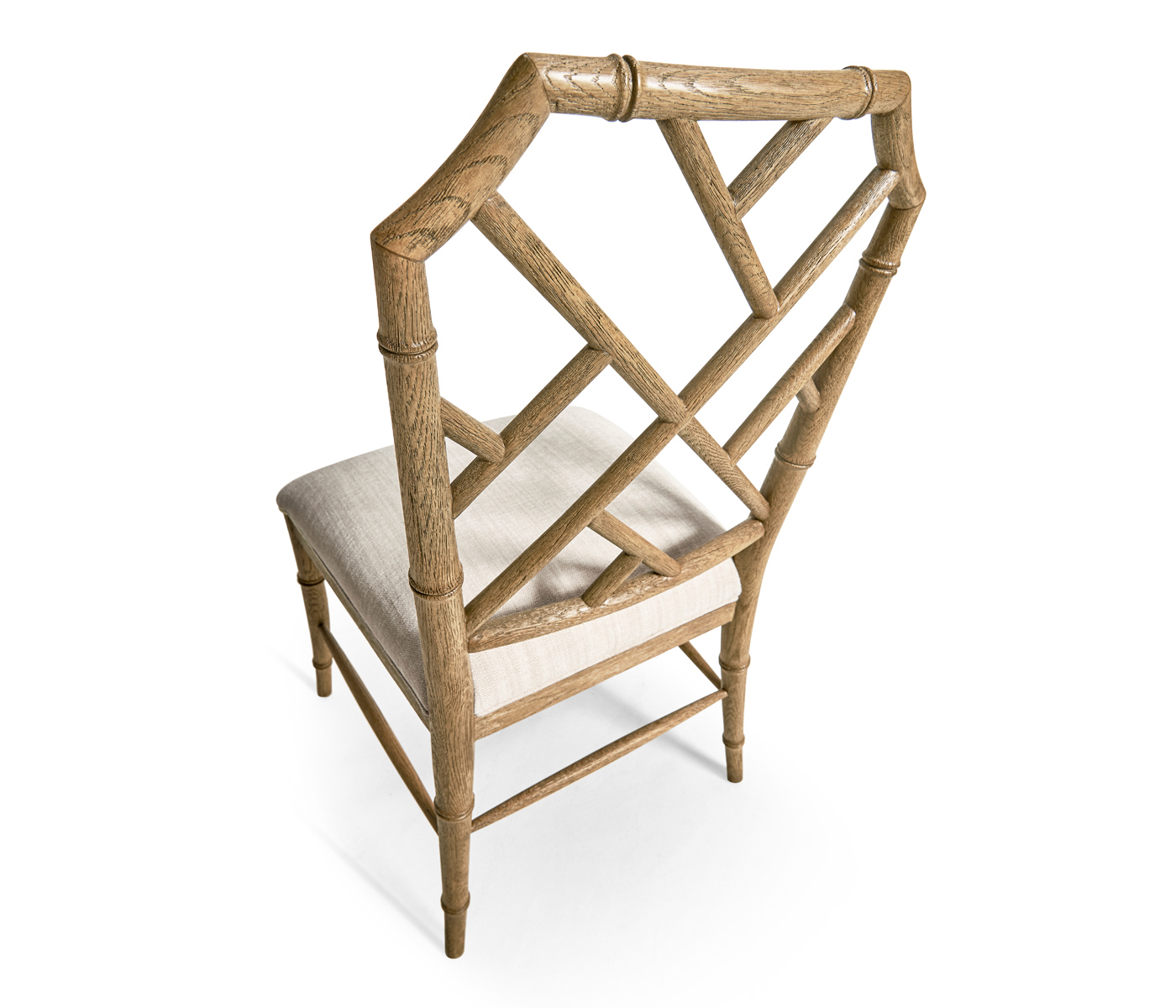 Saros Chippendale Bamboo Side Chair