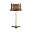 Mahogany Fretwork Adjustable Music Stand