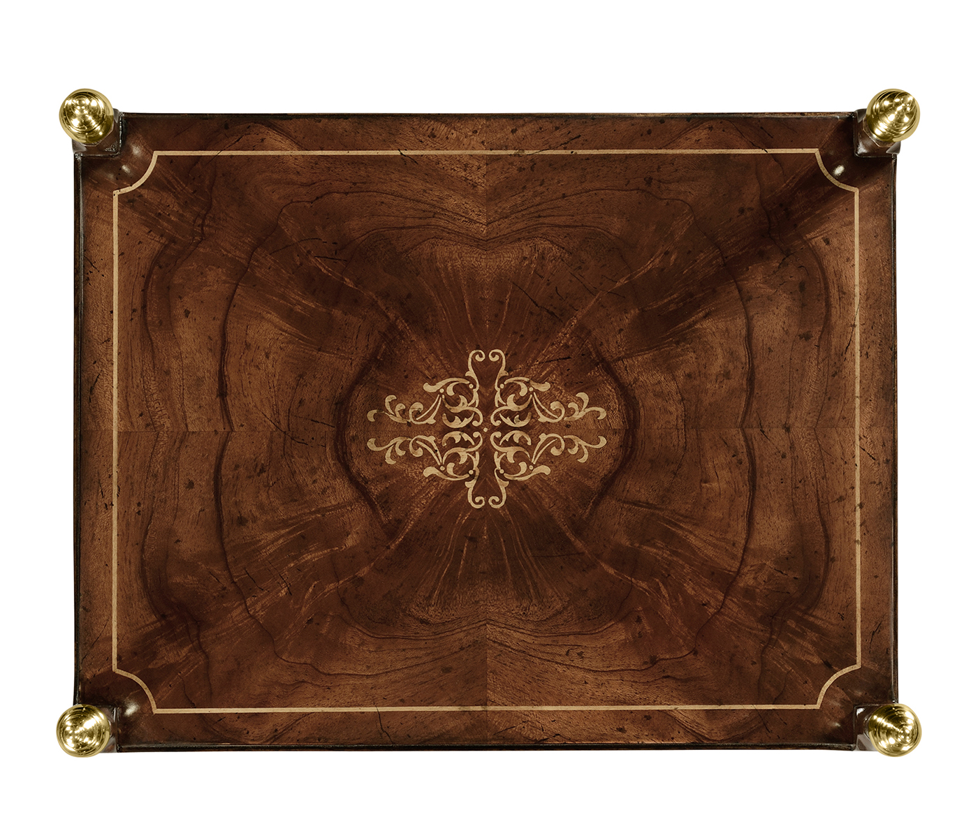 Regency style mahogany four tier étagère