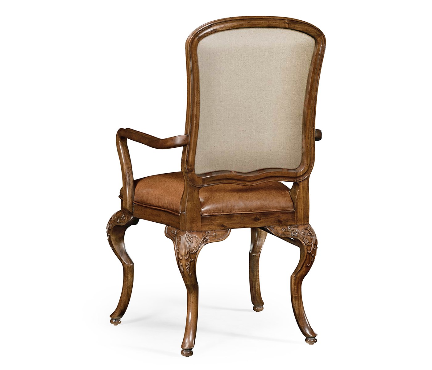 Duchess Burr Walnut Arm Chair