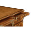 Burl & Mother of Pearl Faux Partners Desk