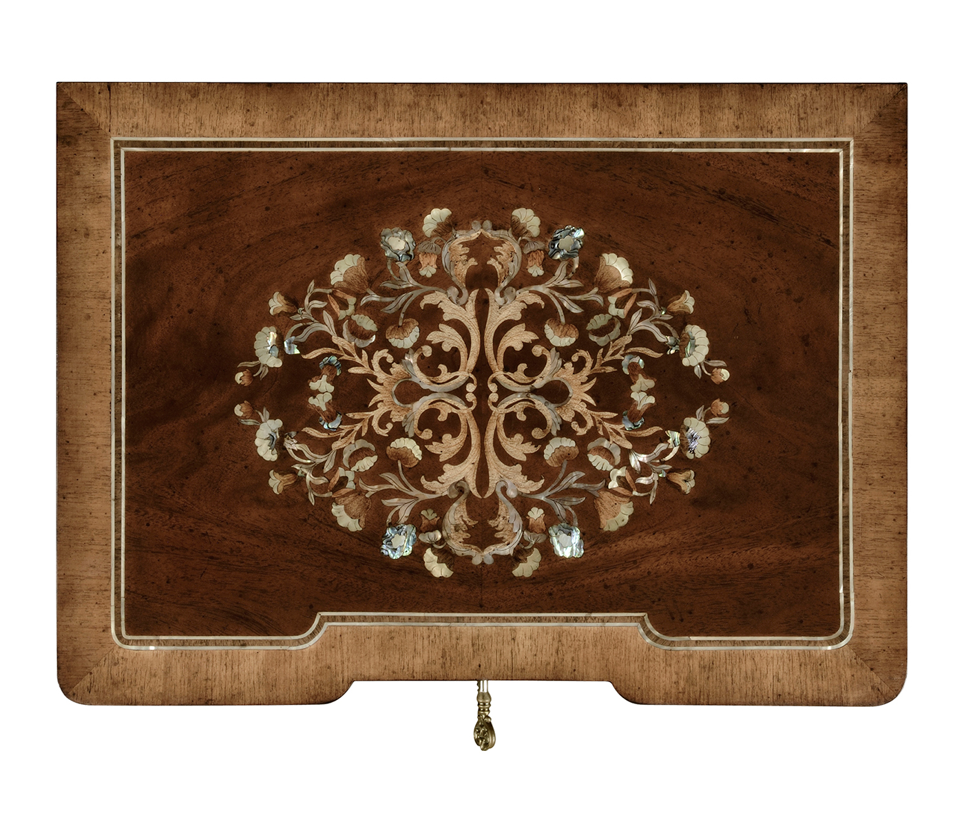 Vanity/ Jewellery cabinet with fine MOP & marquetry inlay