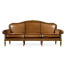 Burl & Mother of Pearl Inlaid Three-Seater Sofa