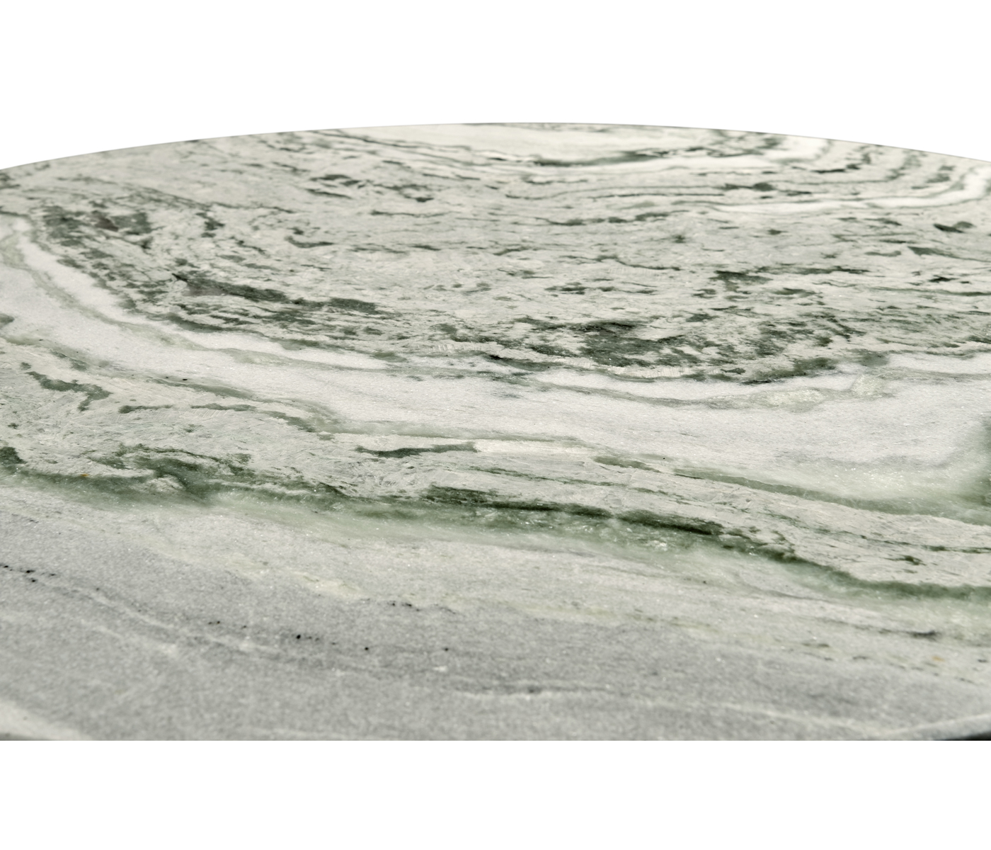 Gilded Centre Table with Green Marble Top