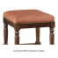 Square Langkawi Walnut Bar Stool