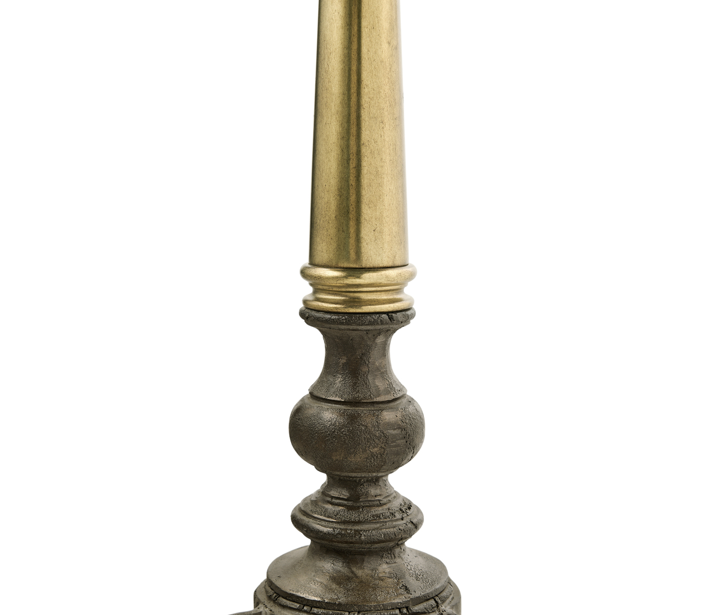 Anitque Brass End Table