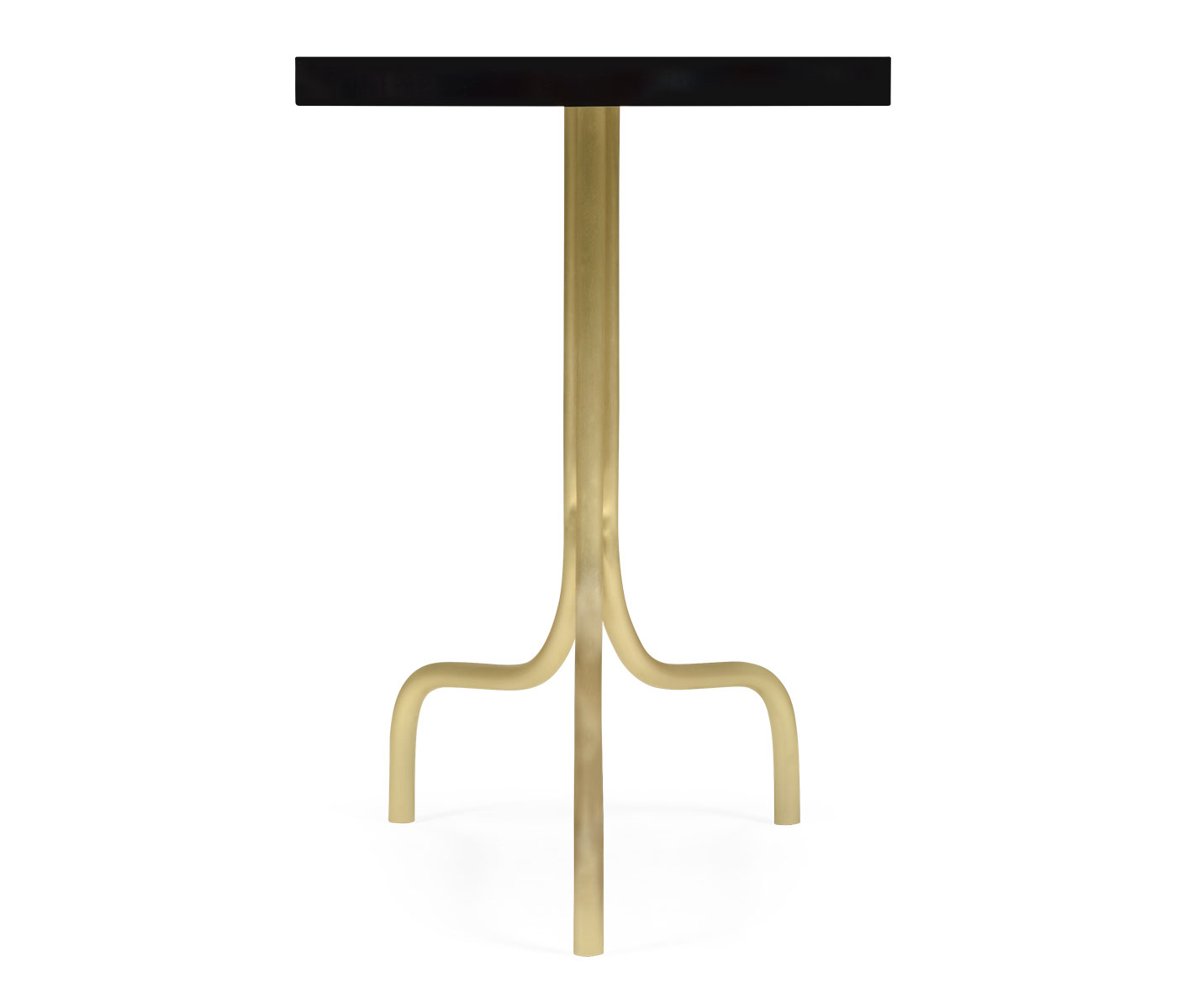 Oval Sofa Table with Tripod Base