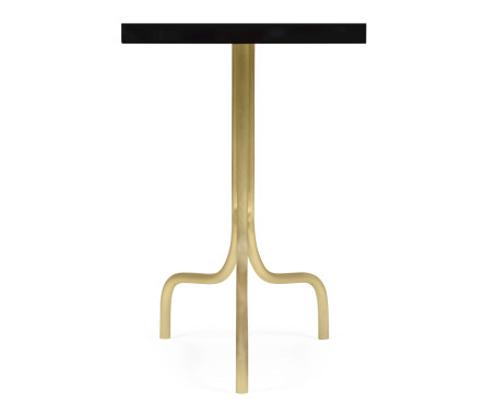 Oval Sofa Table with Tripod Base