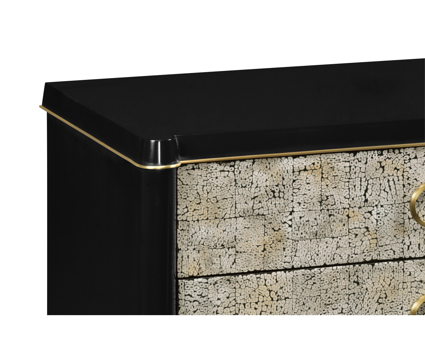 Small Light Grey Eggshell Chest of Drawers