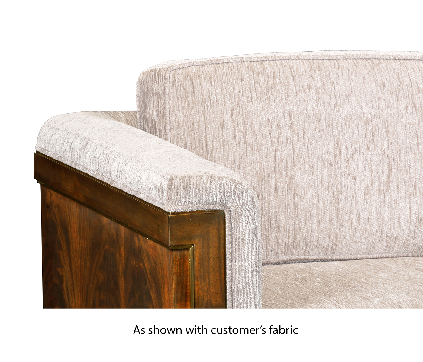 Antique Mahogany Brown High Lustre Chair