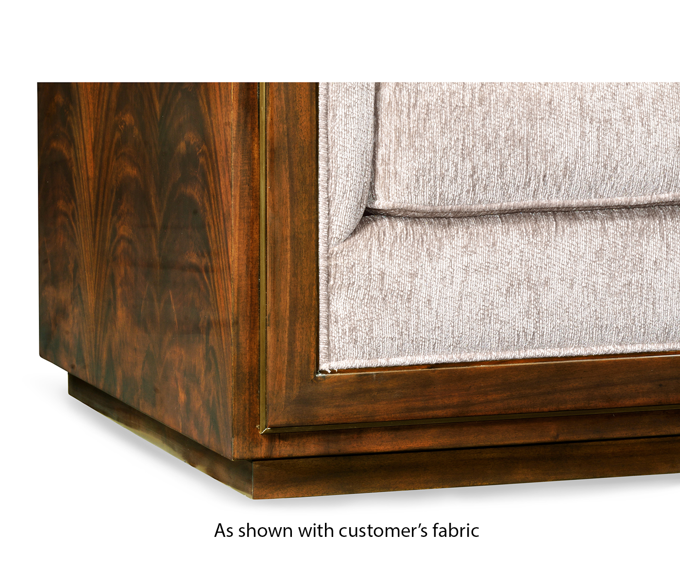 Antique Mahogany Brown High Lustre Chair