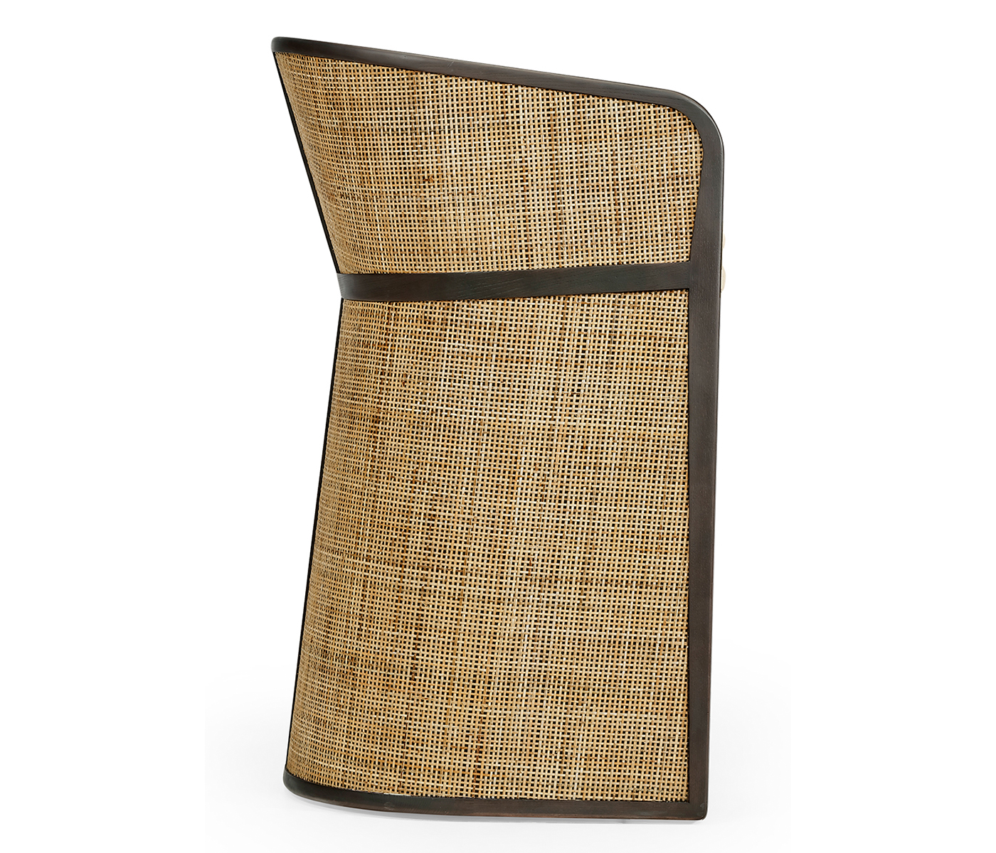 Dark Brown Ash Tub Bar Stool