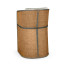 Grey & Tan Rattan Tub Bar Stool