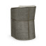Grey & Dark Grey Rattan Tub Counter Stool