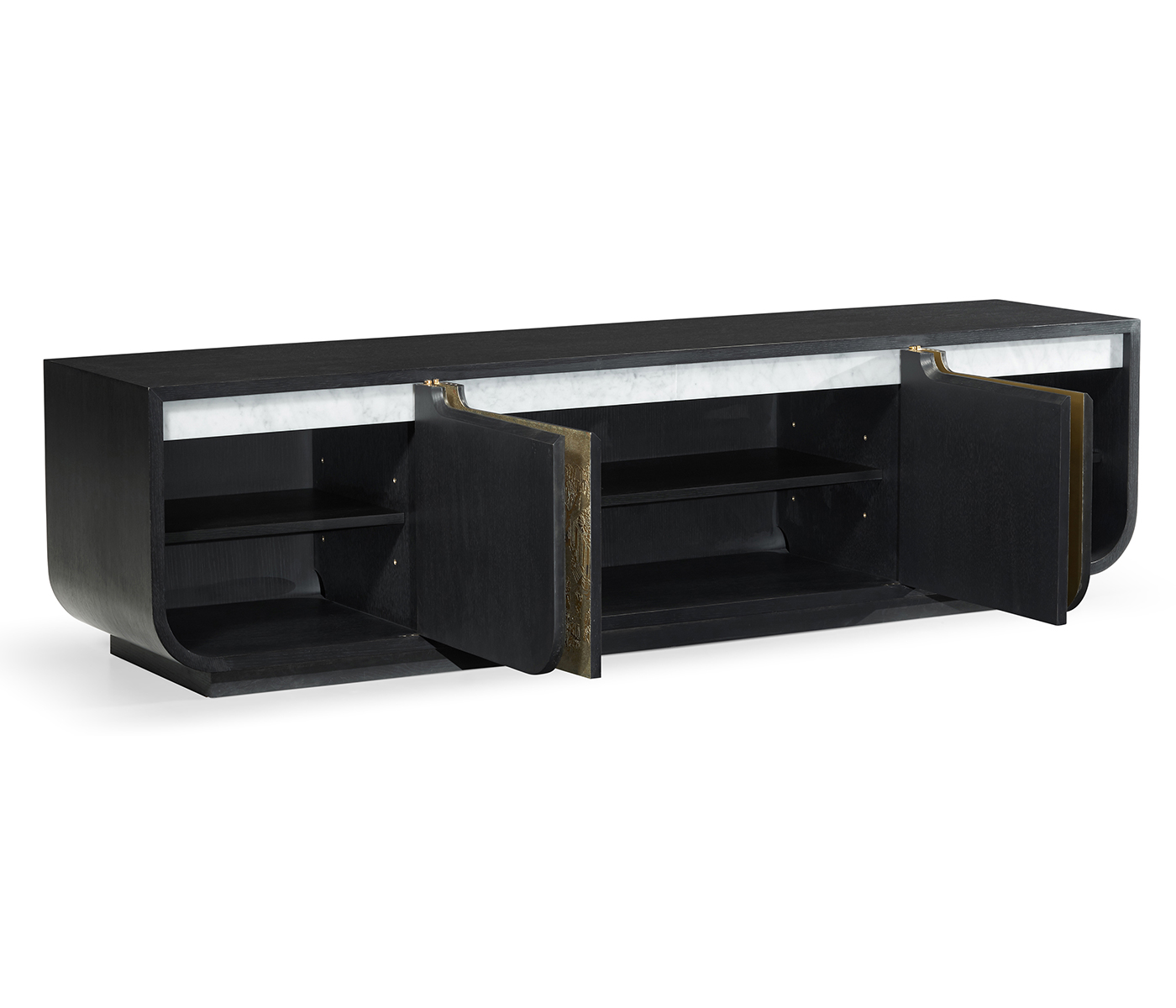 Fusion Chinoiserie Entertainment Cabinet