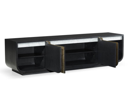 Fusion Chinoiserie Entertainment Cabinet