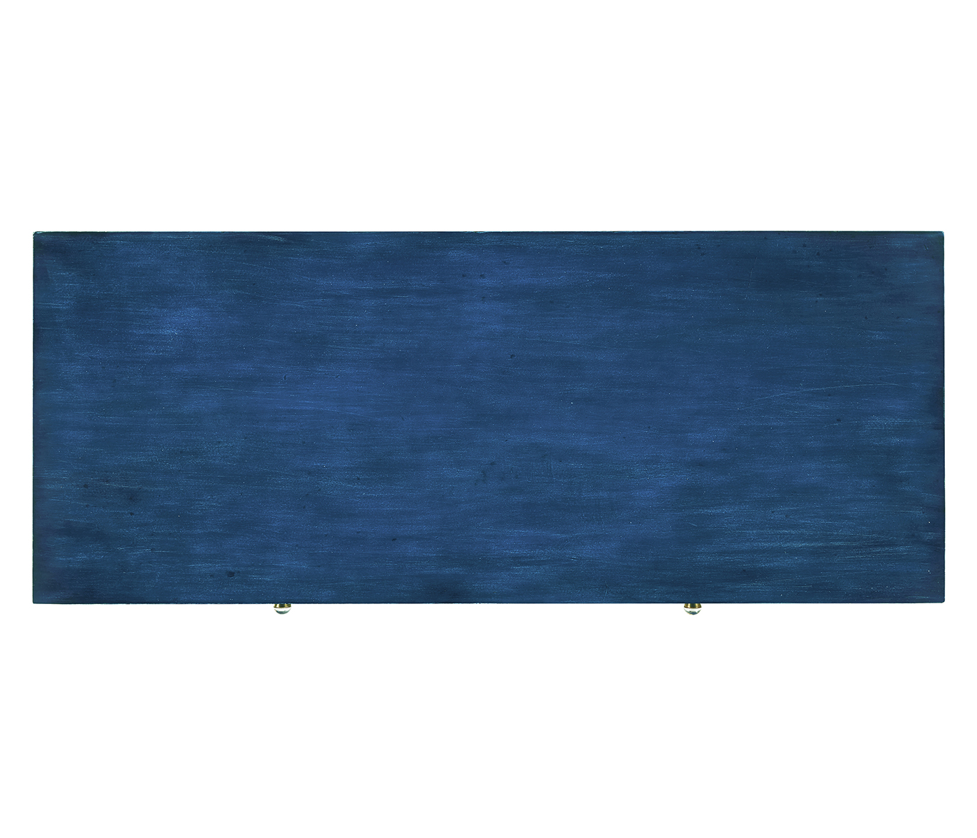 Chinoiserie Style Antique Royal Blue Chest of Drawers