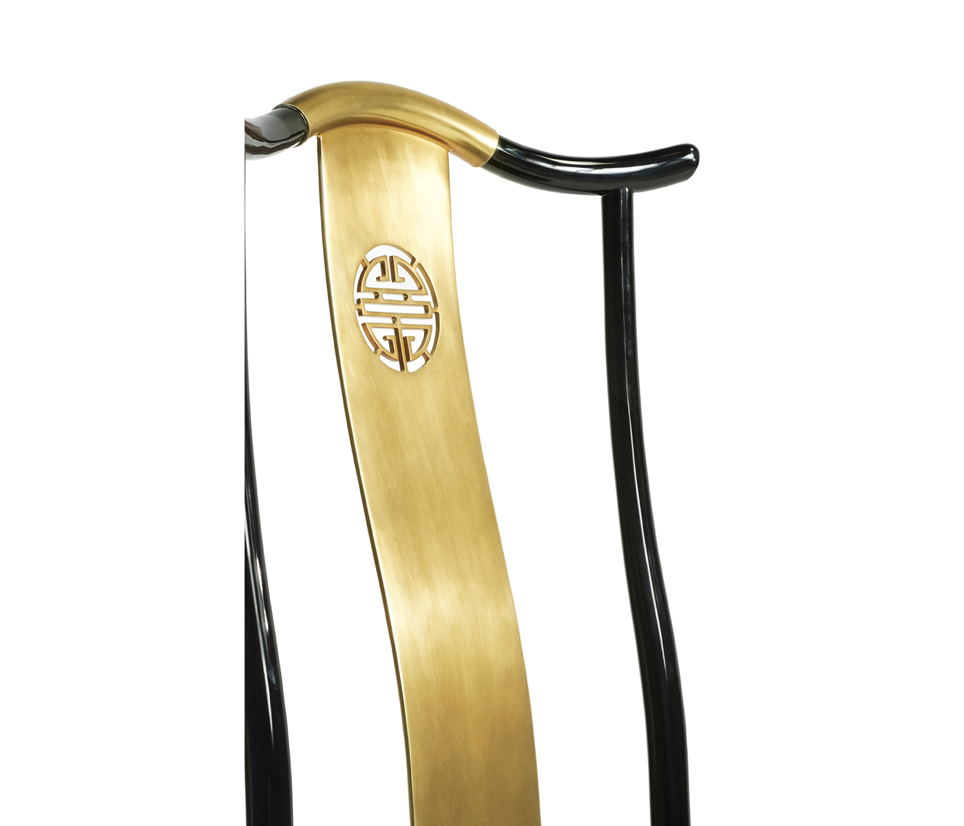 Fusion Black Gloss Dining Side Chair