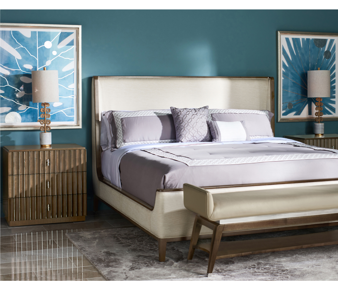Gatsby Contemporary Cali King Bed