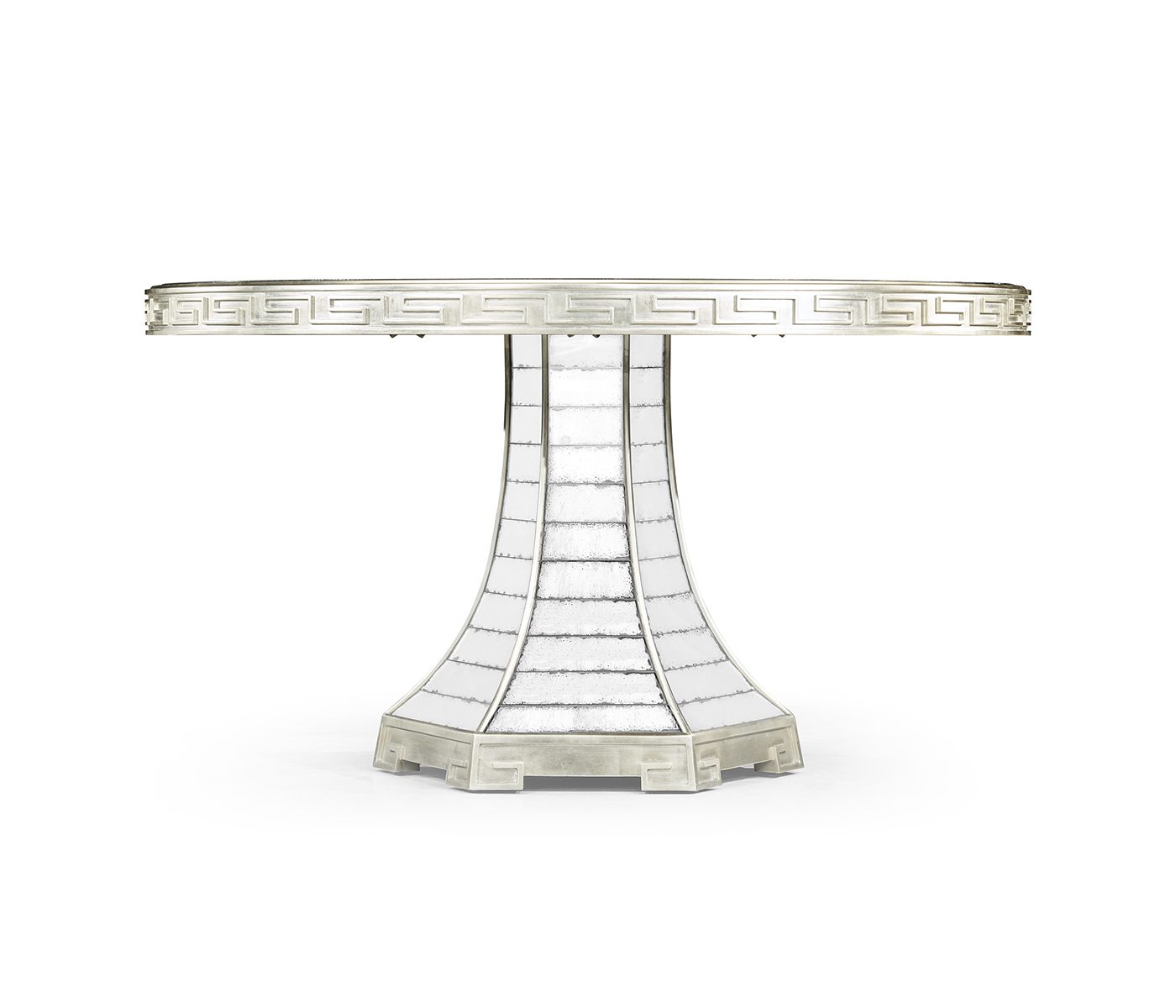Round Greek Key Dining Table
