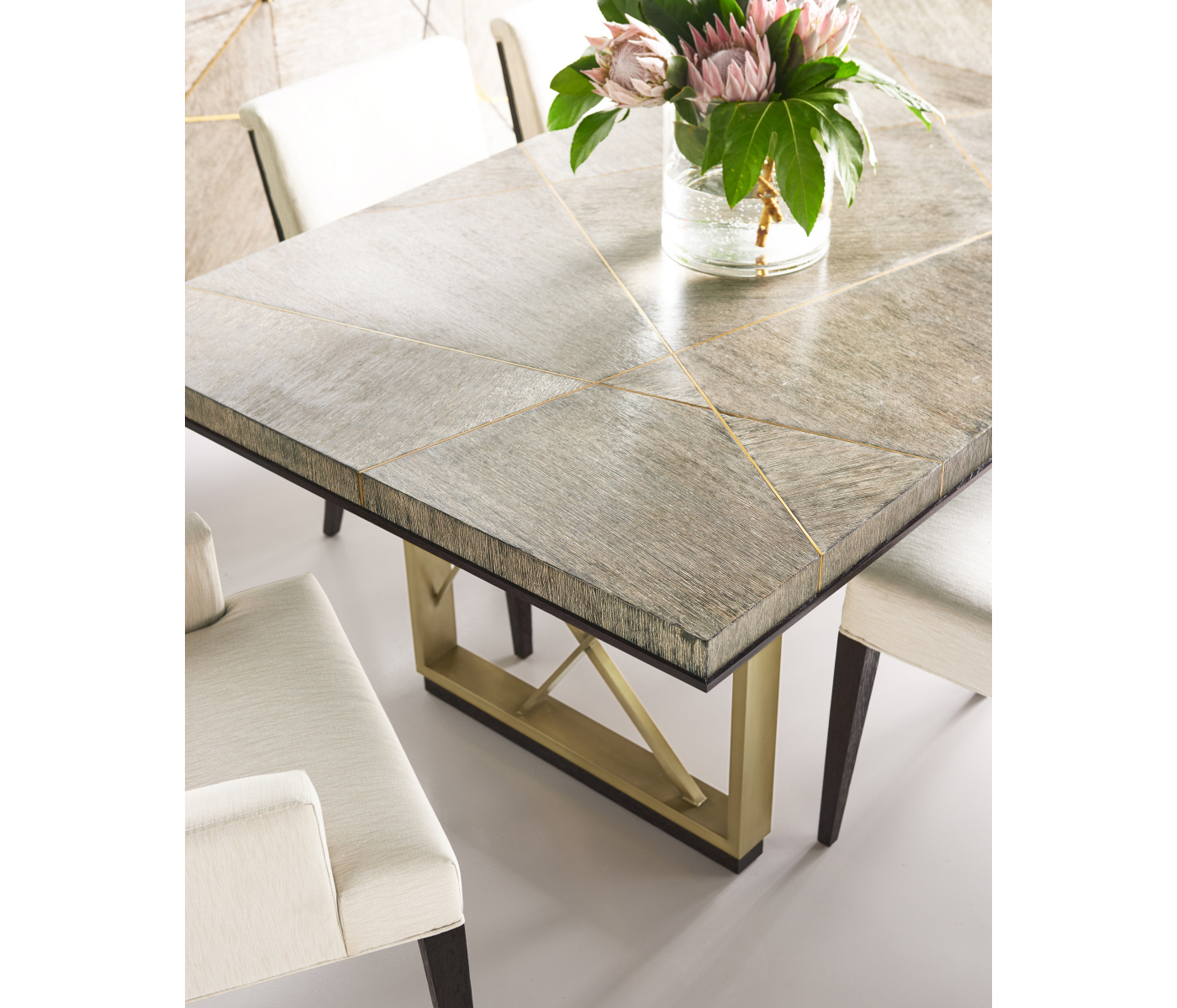 Geometric Dining Side Chair