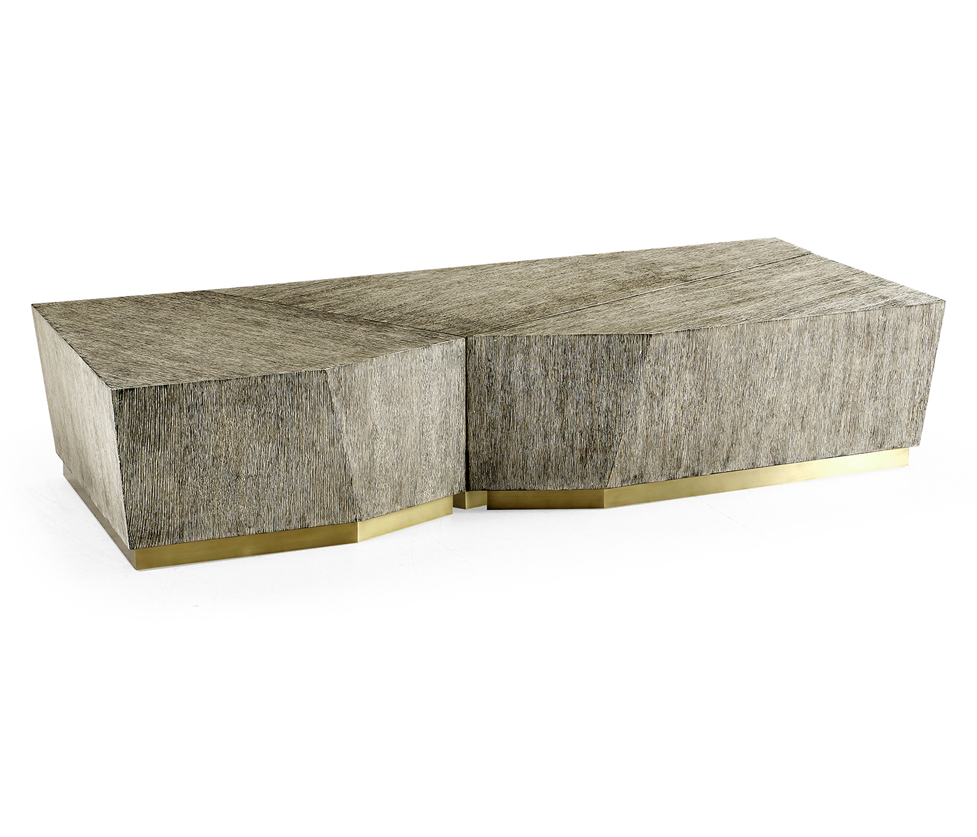 Geometric Bunching Cocktail Tables (Set of Three)