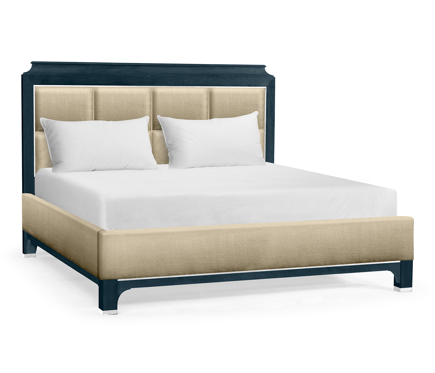 Antique Blue Oak Cali King Bed