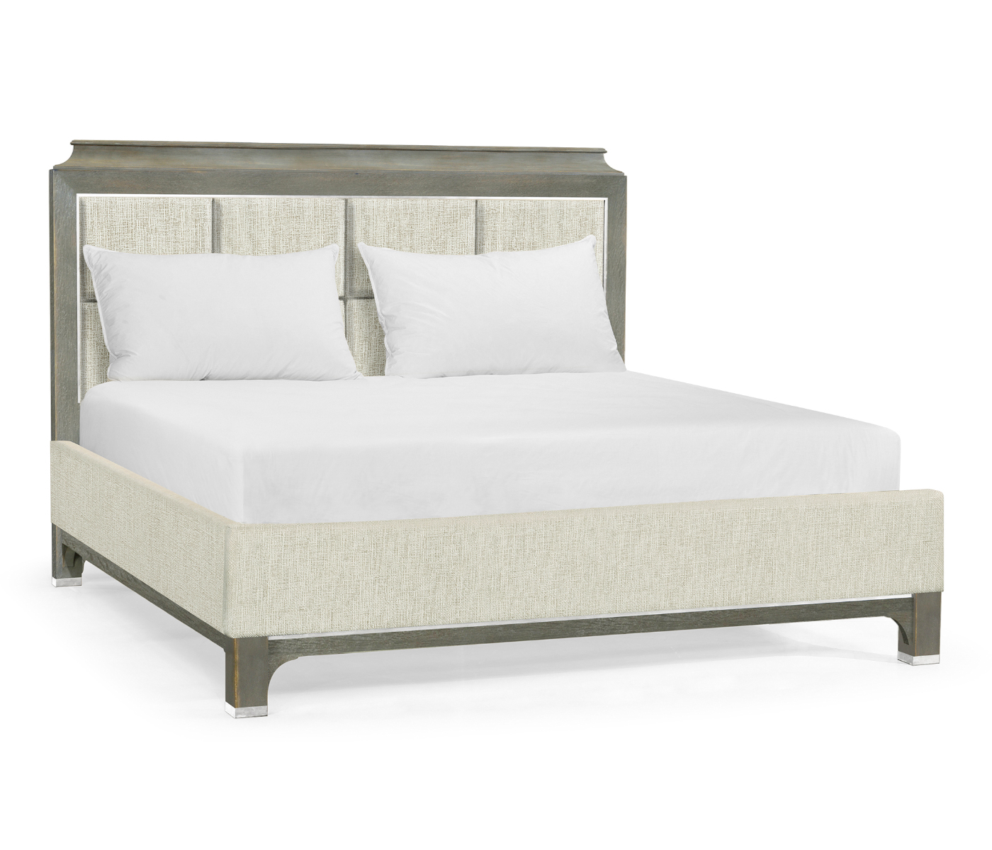 Pewter Oak Cali King Bed