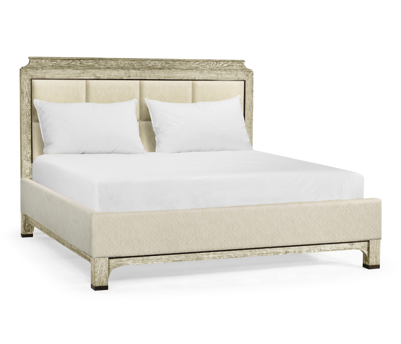 Grey Oak US King Bed