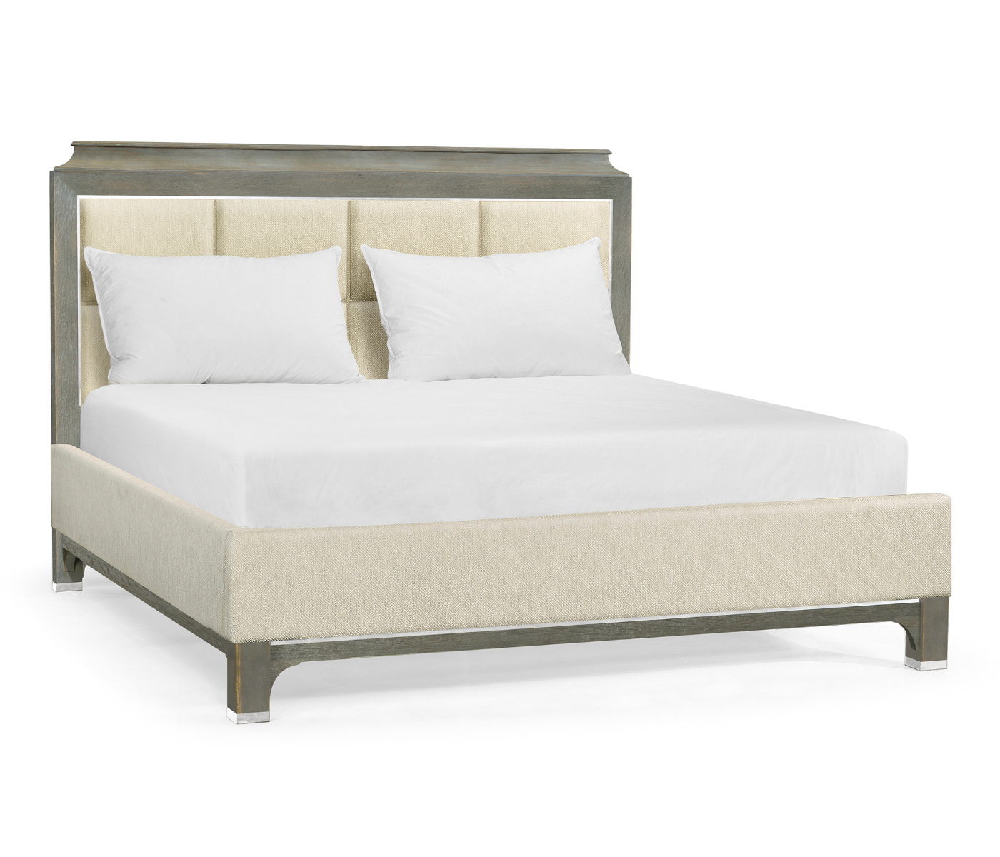 Pewter Oak US King Bed