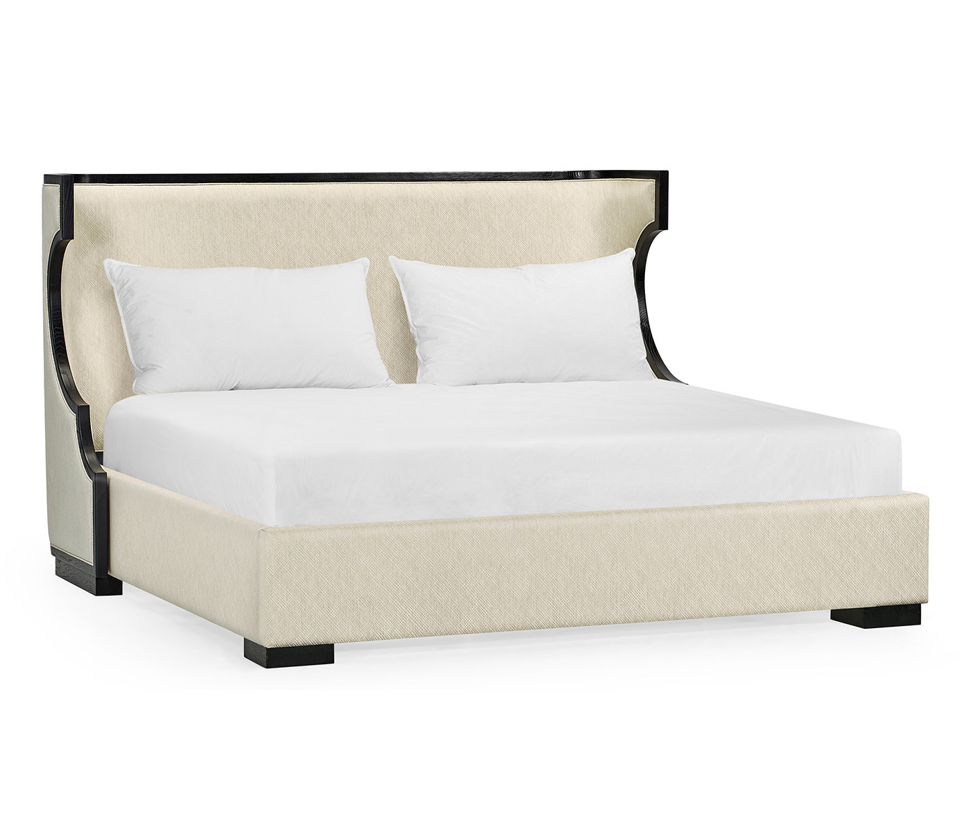 Fusion Rounded Oak US King Bed