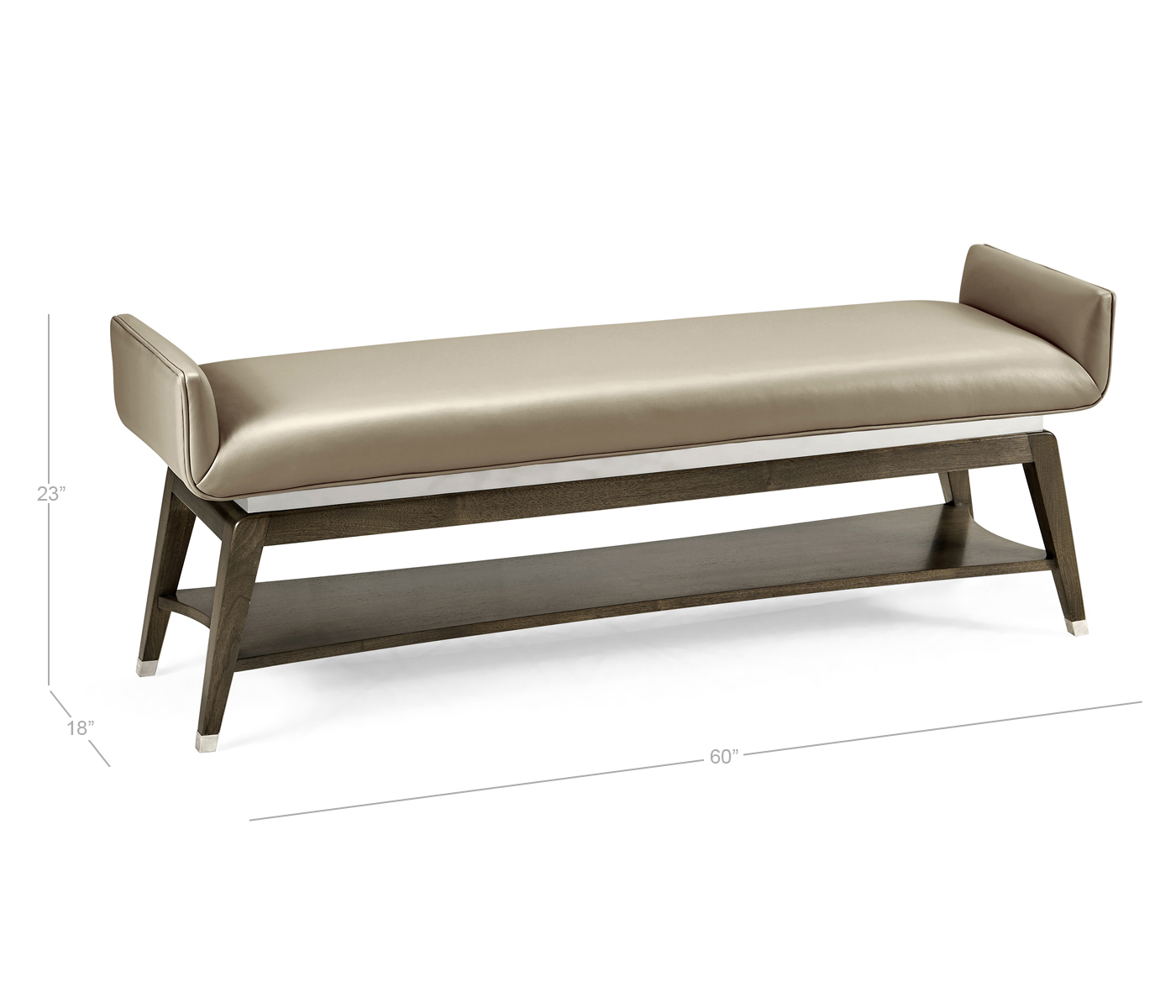 Gatsby Leather Bench